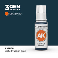 AK Interactive 3G Acrylic Light Prussian Blue 17ml (Special Order)