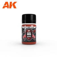 AK Interactive Enamel Liquid Pigment Dark Mud 35ml (Special Order)
