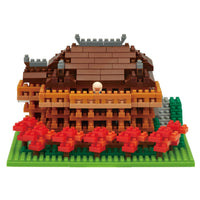 Nanoblock Sight to See Series Kiyomzu Temple "World Famous Buildings" (Special Order)