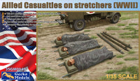 Gecko 1/35 Allied Casualties on stretchers (WWII) (Special Order)
