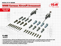 ICM 1/48 WWII German Aircraft Armament (100% new molds) (Special Order)