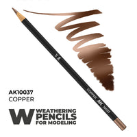 AK Interactive Weathering Pencil - Copper (Box - 5 Units) (Special Order)