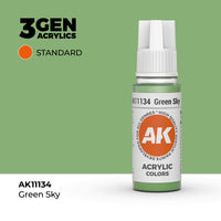 AK Interactive 3G Acrylic Green Sky 17ml (Special Order)