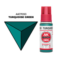 AK Interactive Quick Gen - Turquoise Green 18 ml (Special Order)