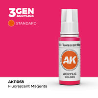 AK Interactive 3G Acrylic Fluorescent Magenta 17ml (Special Order)