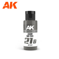 AK Interactive Dual Exo 21B - Gun Metal 60ml (Special Order)