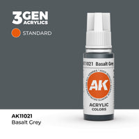 AK Interactive 3G Acrylic Basalt Grey 17ml (Special Order)