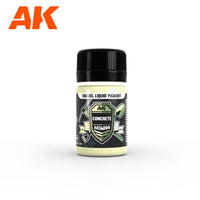 AK Interactive Enamel Liquid Pigment Concrete 35ml (Special Order)
