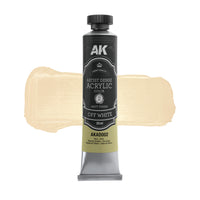 AK Interactive Artist Dense Acrylic Color Off White (Special Order)