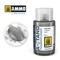 Ammo Mig A-Stand Lacquer Paint 30ml - Transparent Smoke (Special Order)