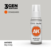 AK Interactive 3G Acrylic Sky Grey 17ml (Special Order)