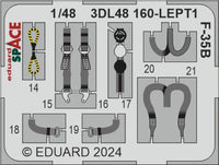 Eduard F-35B SPACE 1/48 Space for TAMIYA (Special Order)