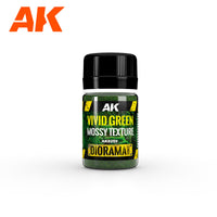 AK Interactive Vivid Green Mossy Texture 35ml (Special Order)