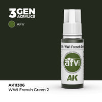 AK Interactive 3G WWI French Green 2 (Special Order)