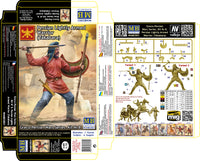 MASTER BOX 1/32 Greco-Persian Wars Series. Kit No 8. Persian Lightly Armed Warrior (Takabara) (Special Order)