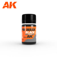 AK Interactive Pin Wash Black 35ml (Special Order)