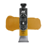 AK Interactive Artist Dense Acrylic Color Yellow Ochre (Special Order)