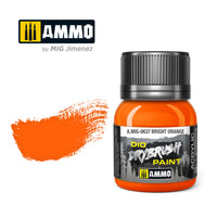 Ammo Mig Dio Drybrush Acrylic Paint 40ml - Bright Orange (Special Order)