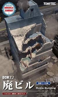 TomyTec Dio Com 1/144 DCM22 Ruins Building (Diecast) (Special Order)