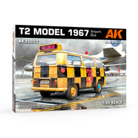AK Interactive 1/35 Volkswagen T2 Model 1967 Airport Bus (Special Order)