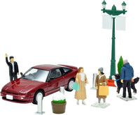 Tomica Limited Vintage Diocolle 64 1/64 #Car Snap 08a Urban Town Scene (Diecast) (Special Order)