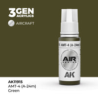 AK Interactive 3G Air - AMT-4 (A-24m) Green (Special Order)