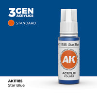 AK Interactive 3G Acrylic Star Blue 17ml (Special Order)