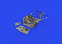 Eduard Bf 109G-10 WNF cockpit PRINT 1/48 Brassin for EDUARD (Special Order)