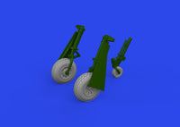 Eduard P-51D wheels block tread 1/72 Brassin for EDUARD (Special Order)