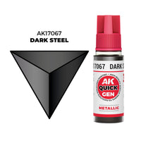 AK Interactive Quick Gen - Dark Steel 18 ml (Special Order)