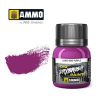 Ammo Mig Dio Drybrush Acrylic Paint 40ml - Purple (Special Order)