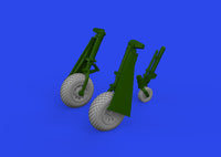 Eduard P-51D wheels diamond tread 2 1/72 Brassin for EDUARD (Special Order)