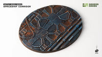 Gamers Grass Battle Ready Bases - Spaceship Corridor - Oval 120mm (x1) (Special Order)