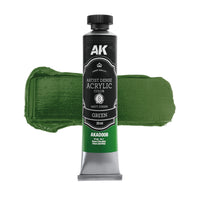 AK Interactive Artist Dense Acrylic Color Green (Special Order)