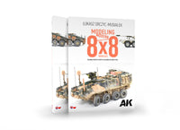 AK Interactive Modeling Modern Armored Fighting 8x8 Vehicles Bilingual EN-PL (Special Order)