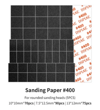 DSPIAE Sanding Paper for Arc Reciprocating Sanding Head #400 Grit (Special Order)