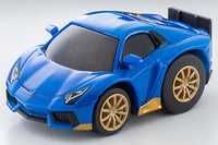 TomyTec Choro Q zero Z-74b Lamborghini Aventador Miura Homage Blue (Diecast) (Special Order)