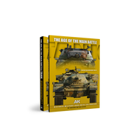 AK Interactive The Age of the Main Battle Tank (Historic Military Book with 220 Profiles) (Special Order)