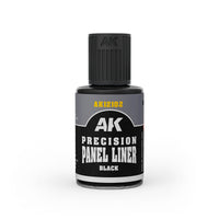 AK Interactive Precision Paneliner Black (30ml) (Special Order)