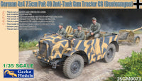 Gecko 1/35 German 4x4 7.5cm Pak 40 Anti-Tank Gun Tractor C8 (Beutewagen) (Special Order)
