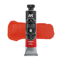 AK Interactive Artist Dense Acrylic Color Red (Special Order)