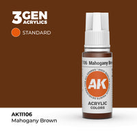 AK Interactive 3G Acrylic Mahogany Brown 17ml (Special Order)