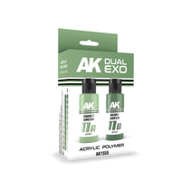 Ak Interactive Ghost Green & Rebel Green Dual Exo Paint Set (Special Order)