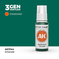 AK Interactive 3G Acrylic Emerald 17ml (Special Order)