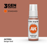 AK Interactive 3G Acrylic Beige Red 17ml (Special Order)