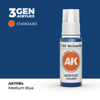 AK Interactive 3G Acrylic Medium Blue 17ml (Special Order)