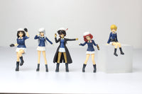 Platz 1/35 Girls und Panzer Das Finale Deformed Mk.IV Painted Display Model + Team Samesan Figure Kit Set (Special Order)