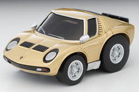 TomyTec Choro Q zero Z-73c Lamborghini Miura SV Gold (Diecast) (Special Order)
