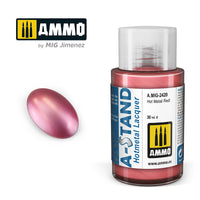 Ammo Mig A-Stand Lacquer Paint 30ml - Hot Metal Red (Special Order)