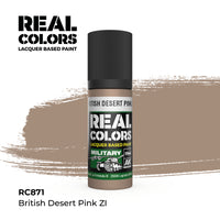 AK Interactive Real Colors Bristish Desert Pink ZI 17 ml. (Special Order)